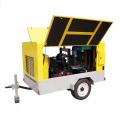 Mobile Diesel Screw Engine Compressor 194KW Engine Power Air Compressor 17bar 18bar