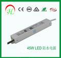 LED Waterproof Constant Voltage  Power Supply 45W 12V 5A SAA CE TUV LVD EMC