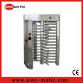 Stainless Steel Security Pedestrian Access Control Full Height Turnstile