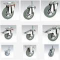 Chair Accessories  Wheel Swivel Wheel Swivel Grey Rubber Wheel