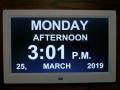10.1inch Digital Calendar Clock