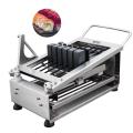 Commercial Stainless Steel Manual Cutting Pieces Korea Square Sushi Roll Cutter Cutting Machine