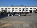 20ft-40ft 3Axles Extendable Chassis
