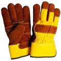 High Quality Cowhide Leather Working Welding Gloves with Safety Protective
