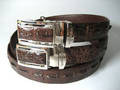 Genuine Hornback Crocodile Leather Belts, Alligator Leather Belts