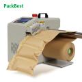 Inflatable Paper Cushioning Air Bubble Pillow Packaging Machine