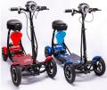 Foldable 4 Wheel Electric Mobility Scooter Portable Mobility Scooter for the Elderly and Disabled