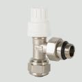 Brass Angle Thermostatic Radiator Control Valve