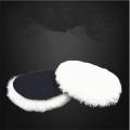 100% Wool Buffing Car Polishing Pad Bonnet Polishing Pads for Sale Buffing Pad