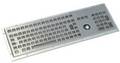 Metal Keyboard with Numeric Keypad and Trackball(X-BP107B)