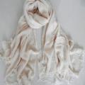 Women Fashion Super Soft Modal Pashmina Shawl Scarves Men Spring Large Black Neckwear Warmer