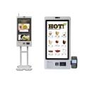 Self Service Kiosk Ordering Machine Capacitive Payment Terminal Self Checkout Order for Restaurant \