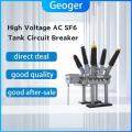 LW36-126/T3150-40 High Voltage AC SF6 Tank Circuit Breaker