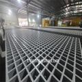 400mm FRP-Molded Grating for A Solar Rooftop Walkway.