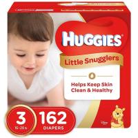 HUGGIES LITTLE SNUGGLERS, Baby Diapers, Size 3