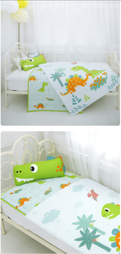 Mat for Kids Microfiber Bedding Set(Waterproof Pad, Wide Pillow ...
