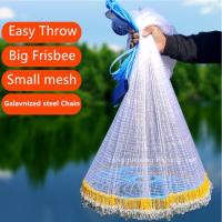 Frisbee Series Nylon Netting Big Size American Style Drawstring Cast Net(id:11428938)  - EC21 Mobile