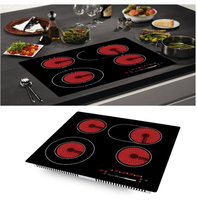 4 Zones Ceramic Hob Vs Induction Cooktop For Home Appliances Id