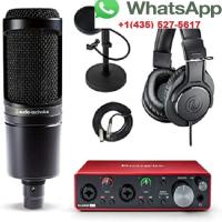 Excellent Price for Focusrites Scarletts 2i2 Studio 2nd Gen USB Audio Interface and Recording Bundle
