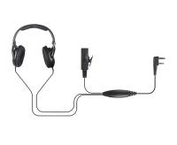 K210916P1 Ear Hook Headset with Boom Microphone for Kenwood Hytera Motorola Vertex Standard Radio