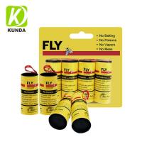 4 PCS Fly Trap Sticky Tapes for Flying Plant Insect Fly Catcher Ribbon Fly  Paper Strips 