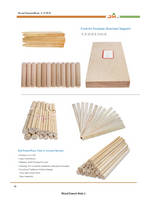 Home Furniture Wood Dowel Rods