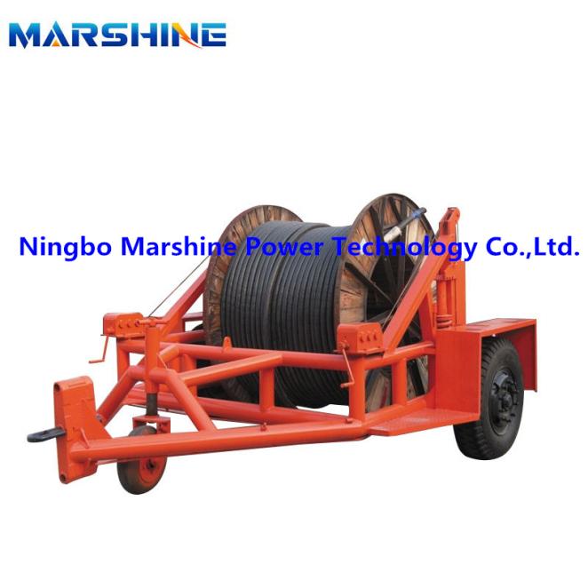 High Load Cable Reel Carrier Cable Pulling Trailer(id:11686544). Buy 