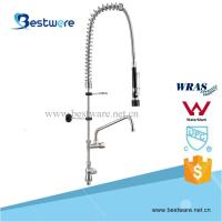 Commercial Kitchen Single Deck Mounted Stainless Steel Pull-out Pre-Rinse Faucet