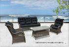 All Weather Popular Patio Seating Sets , Garden Outdoor Wicker Patio Furniture