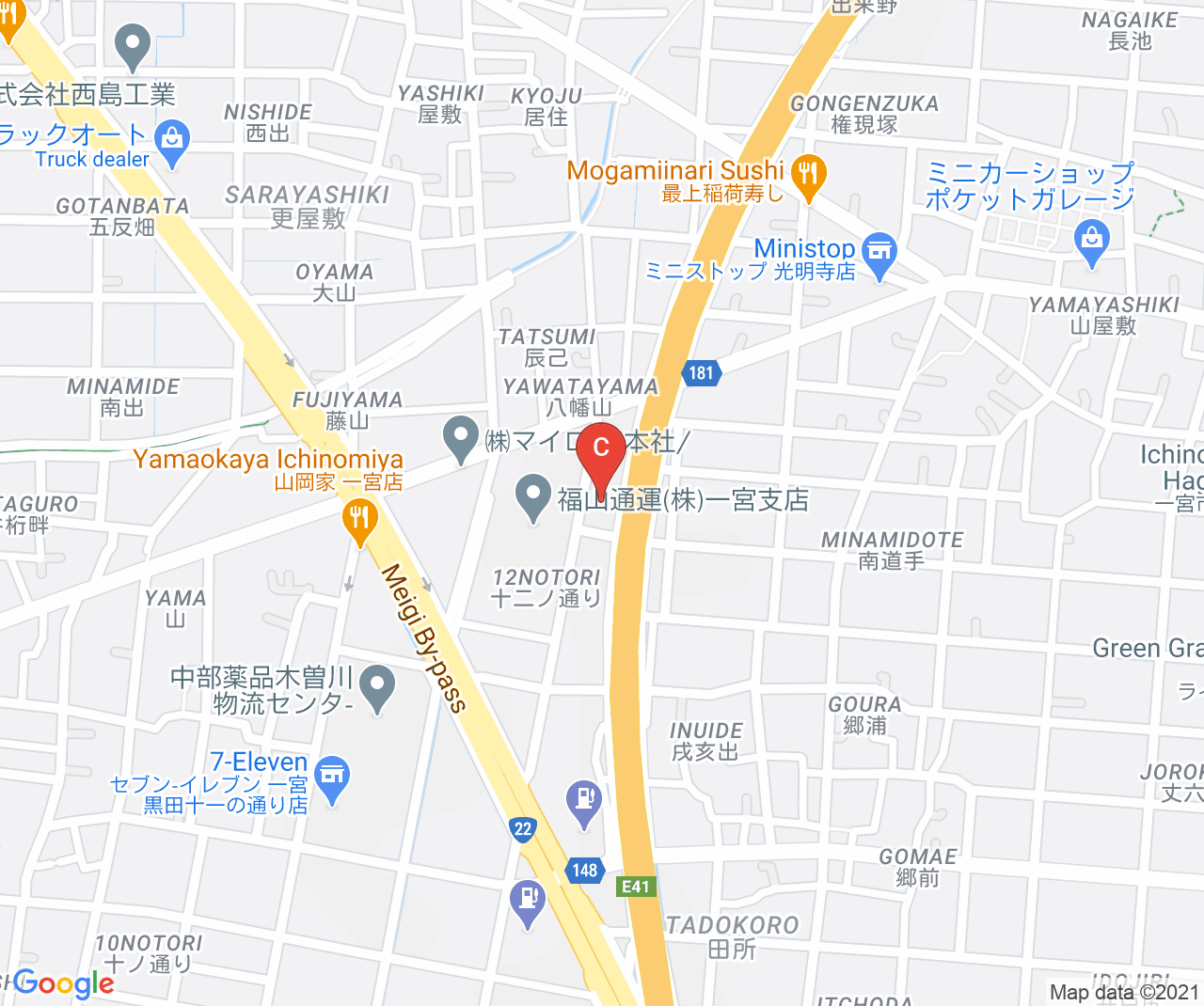 YOUSHIN Co., Ltd. location image
