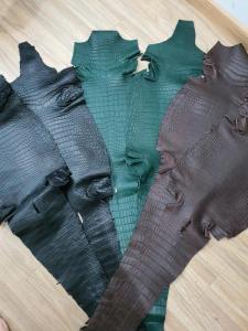 Wholesale vietnam: Matte Finish Crocodile Leather Made in Vietnam