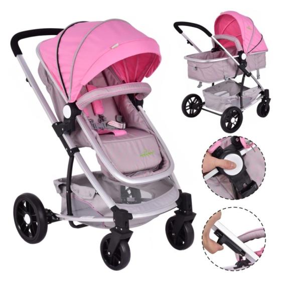 bugaboo pink pram