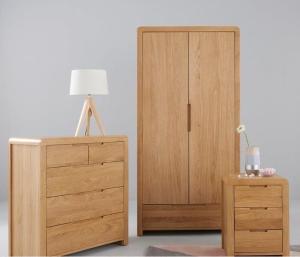 Wholesale solid wood: Wardrobe 2 Door Solid Wood
