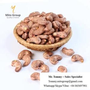 Wholesale packing materials: Free Samples Roasted Cashew Nuts 320 with Salt for Healthy Snack with BRC HACCP ISO FREE TAX