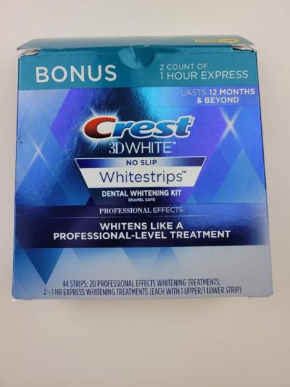 Crest 3D Whitestrips Professional Effects Teeth Whitening Strip Kit 42 ...