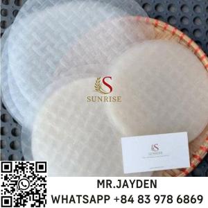 Wholesale organic jasmin rice: Rice Paper/ Wrapper for Export