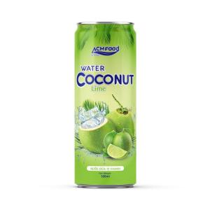 Wholesale coconut water with orange: ACM Sparkling Coconut 320ml Orange Flavor
