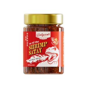 Wholesale dried chili: Dellycook Shrimp Satay, Vietnam Shrimp Satay, 220gr
