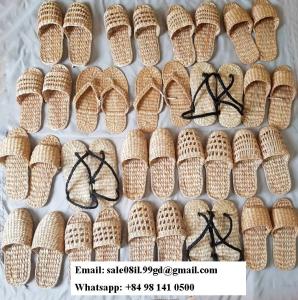 Wholesale hotel slipper: Ecofriendly Water Hyacinth Slipper for Home/ Hotel Made in Viet Nam