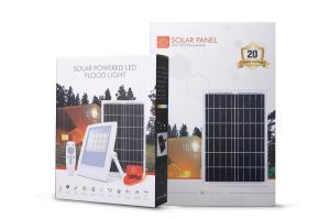 Wholesale solar rechargeable leds: Solar LED Flood Light From China
