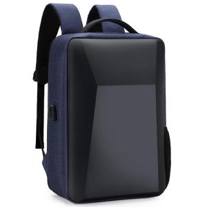 Wholesale new laptop: New Arrival 17 Travel Computer Men Back Pack Bag Hard Shell EVA Anti Theft USB Laptop Waterproof Bu
