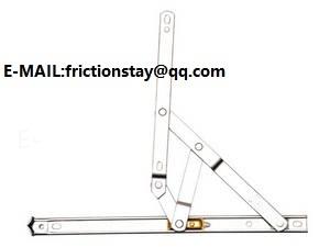 Wholesale brass hinges: Standard Duty 18mm Groove Width Side Window  Hinges/Friction Stay Brass Slider
