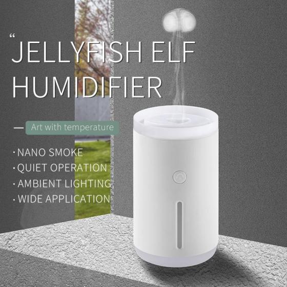 Household Humidifier Jellyfish-Shaped Spray Auto Shut-Off Mute Night ...