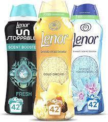 New Lenor Unstoppables In-Wash Laundry Scent Booster Beads 570g Fresh ...