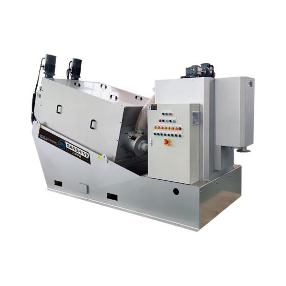 Sludge Filter Volute Automatic Sludge Dewatering Machine Saves Space