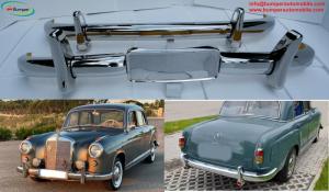 Wholesale bumper plate: Mercedes Ponton W180 W128, Coup 6 Cylinder Models 220A, 220S, 220SE (1954-1960)