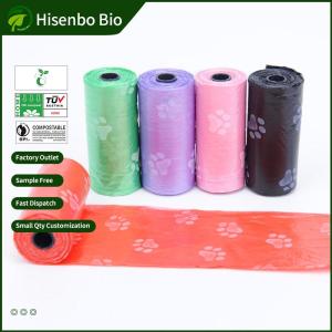 Wholesale trash bag: Classification Continuous Roll Thickened Flat Mouth Kitchen Trash Classification Garbage Bag