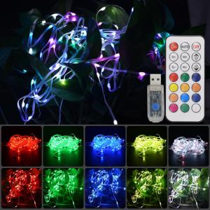 Wholesale led rgb controller: Digital Rgb USB LED String Lighting IP65 Waterproof String LED Light by App Control for Christmas