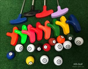 Wholesale Golf: Mini-GOLF Solid Color Putter /Mini Golf Rubber Putter/Mini Golf Putter