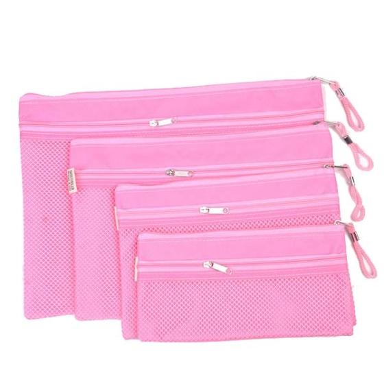 Fashionable Custom Nylon Mesh Cosmetic Bag of Various Size(id:10928668 ...